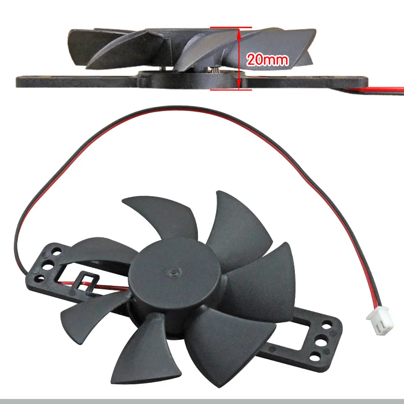 Black DC 18V Plastic Brushless Fan Cooling Fan For Induction Cooker Repair Accessories