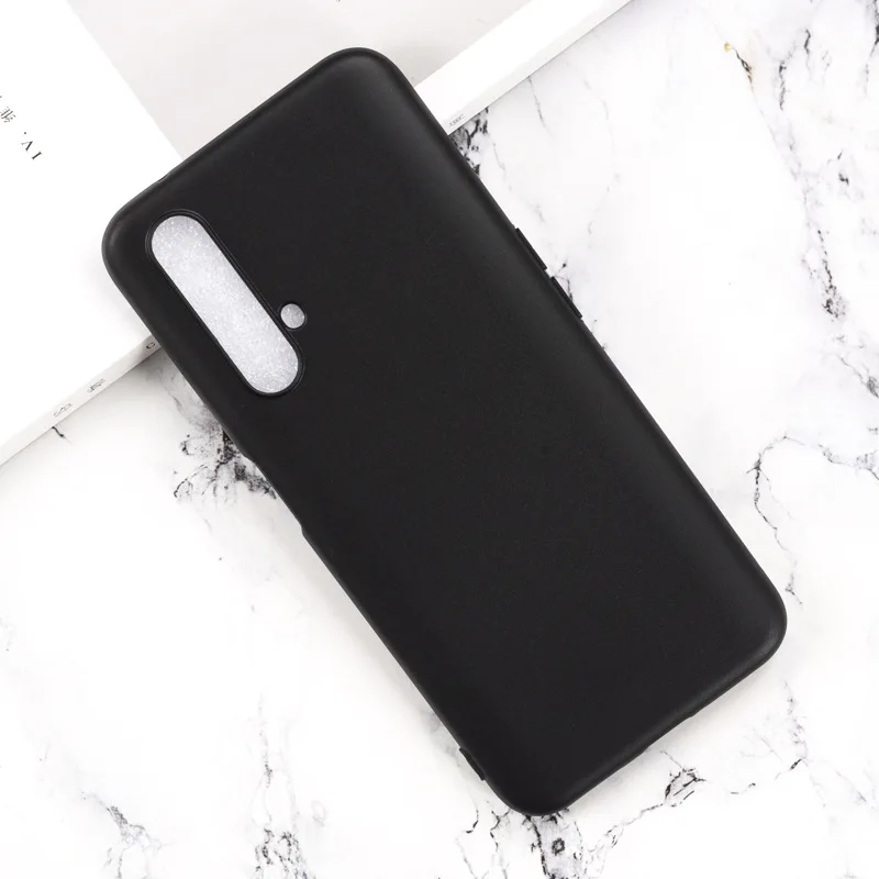 Black Soft Silicone Funda for Realme X50 X50M 5G Case 6.57 Inch Soft TPU Good Quality Coque For OPPO Realme X50 5G Cover