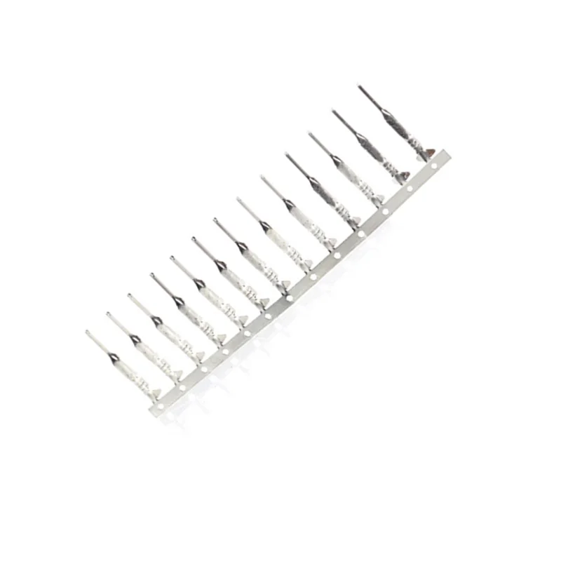 Angitu 200PCS Dupont Connector Male Female Terminal Pins Tinned Plated 2.54mm Dupont Pins for Front Panel Cable DIY