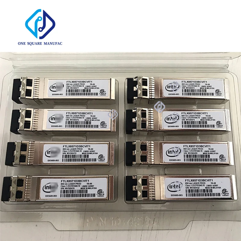 

FTLX8571D3BCVIT1 850nm 0.3KM 10G E65689-003 SFP+ Fiber Optical Transceiver Original