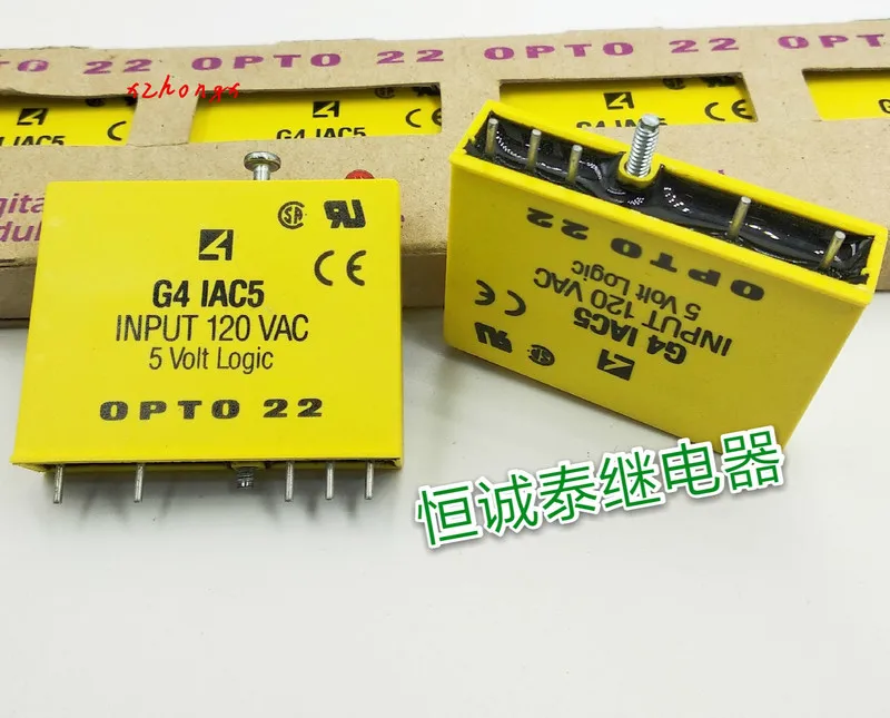 

G 4 IAC 5 relay input 120 V AC electro - optic 22.