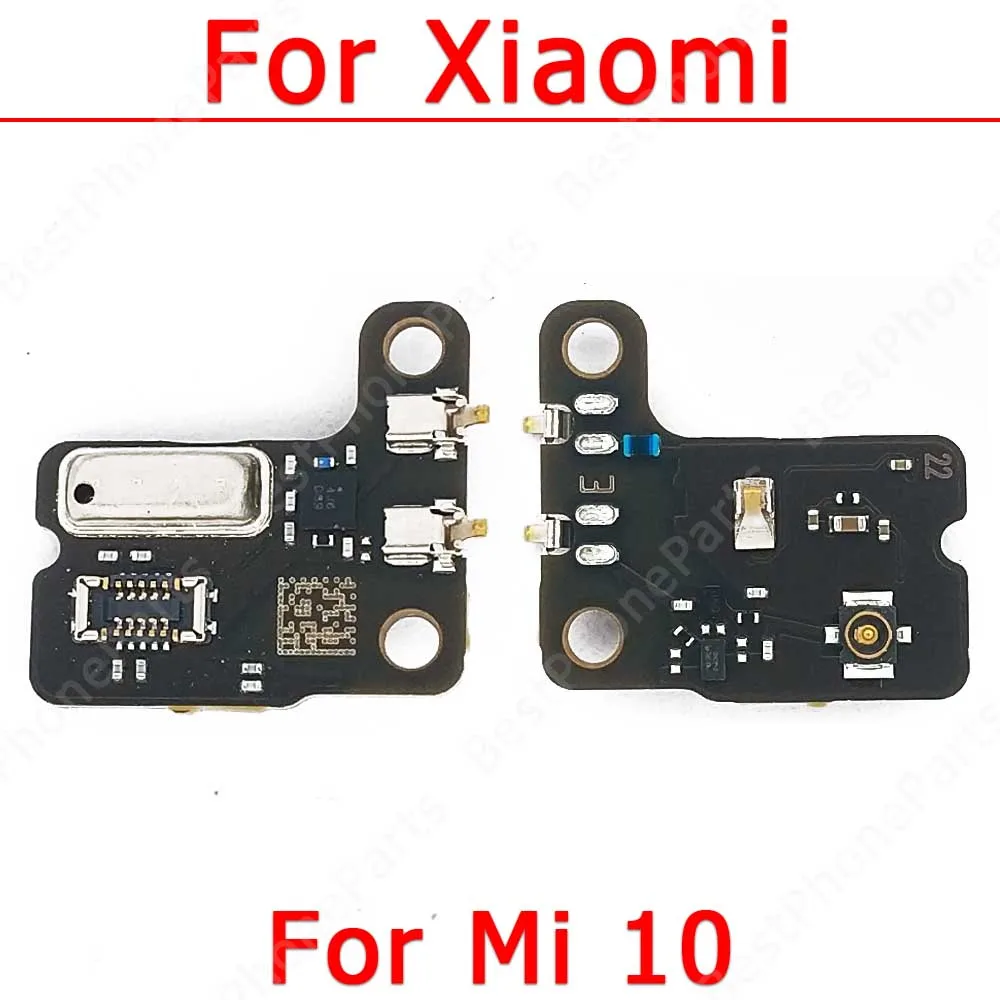 

Плата модуля микрофона для Xiaomi Mi 10 Mi10, антенна для подключения сигнала, запасные части