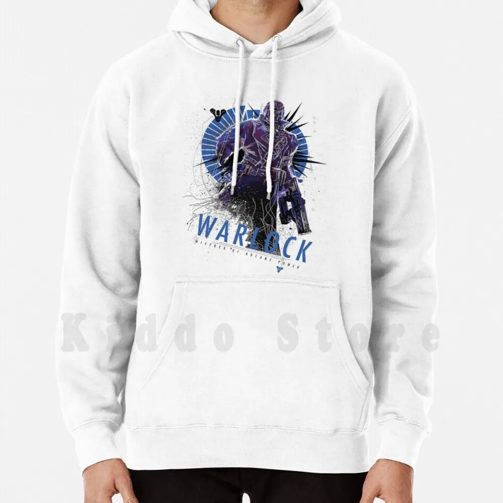 Sudadera con capucha Arcane Power de manga larga Destiny Destiny 2 Bungie Mmorpg Shooter Warlock Warlock Class Voidwalker Pro