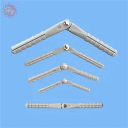 20 Pc Plastic Needle Hinge Stick Pivot Pinned And Round Hinges Stitch Pin For RC Aircraft Model Plane Accessories