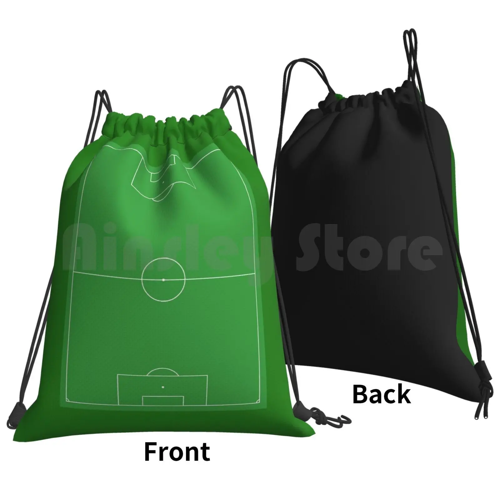 Soccer Pitch , Football Pitch , Soccer Field , Football Field , Football , Soccer , Portrait. Outdoor Hiking Backpack