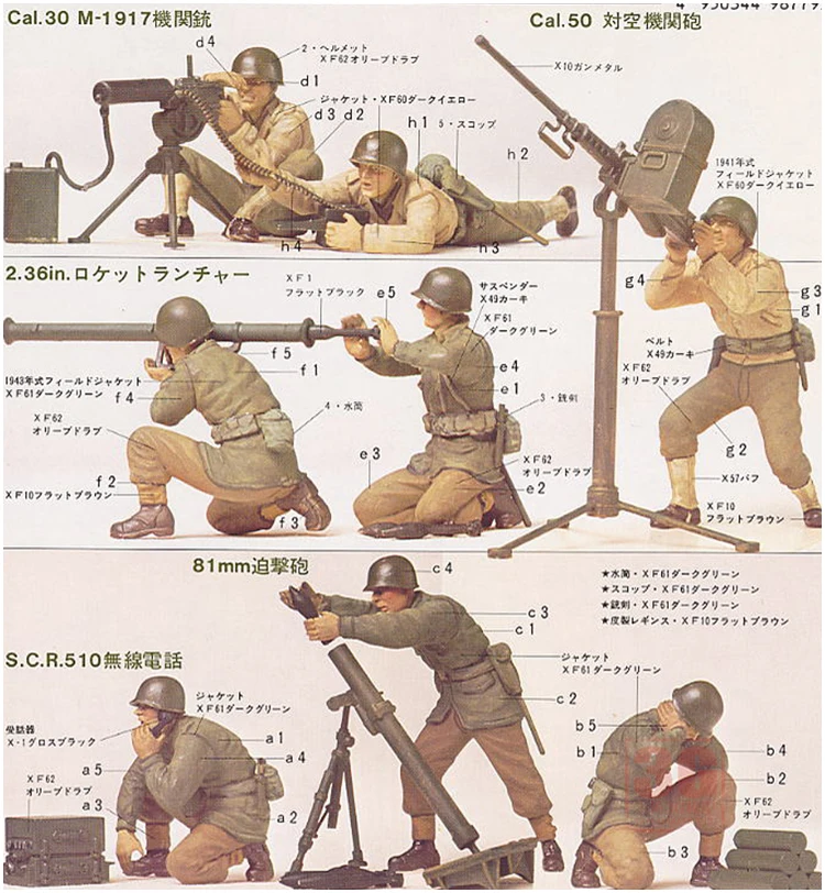 Tamiya-Analyste de construction de modèles de bricolage pour adultes, support de feu U.S. betperform, groupe de 8 leges à assembler, jouets de passe-temps, échelle 35086, 1/35