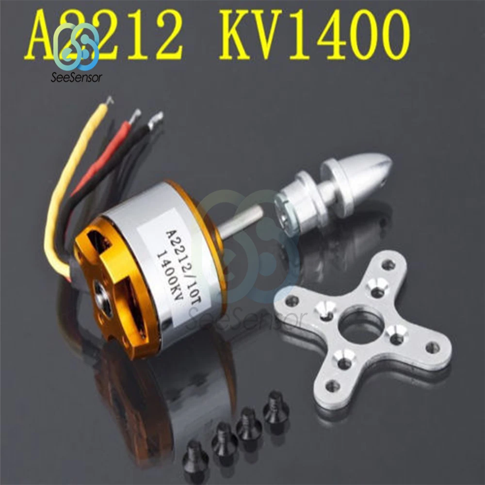 A2212 930KV 1000KV 1400KV 2200KV 2700K Brushless Motor For RC Aircraft Plane Multi-copter Brushless Outrunner Motor