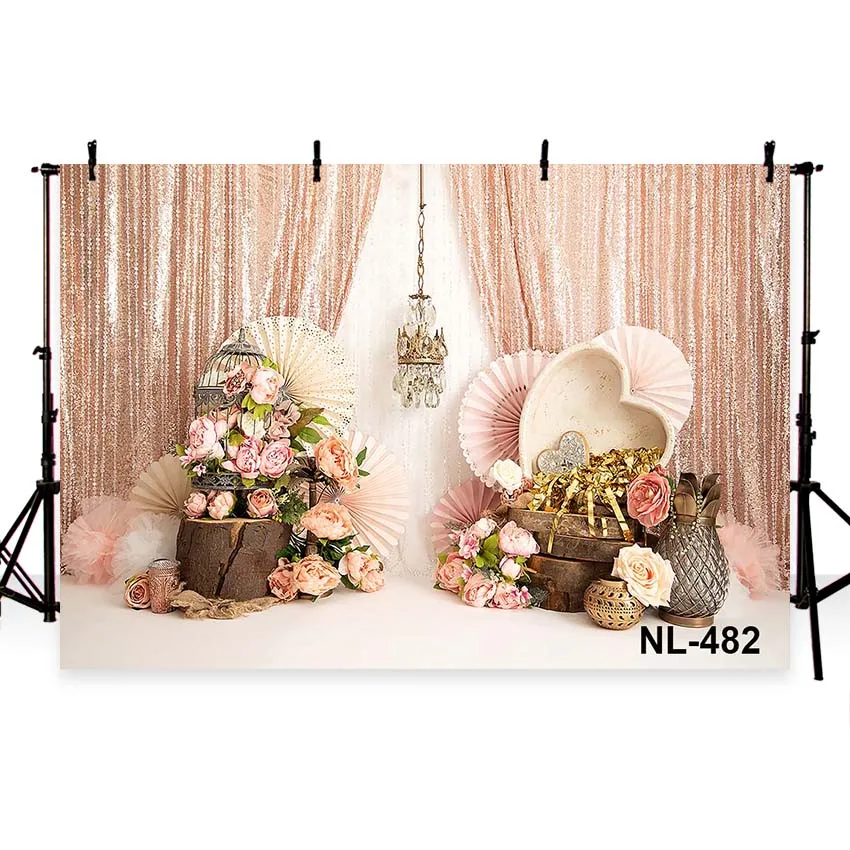 

Rose Backdrop Photography wallpaper backgrounds Customized Backdrops Birthday Party background Studio Wedding Photo Booth Props