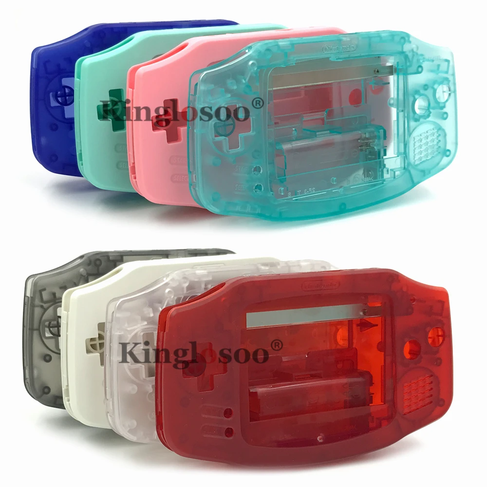 Pre-cut IPS shell case for Gameboy Advance housing cover for GBA console 18 Colors