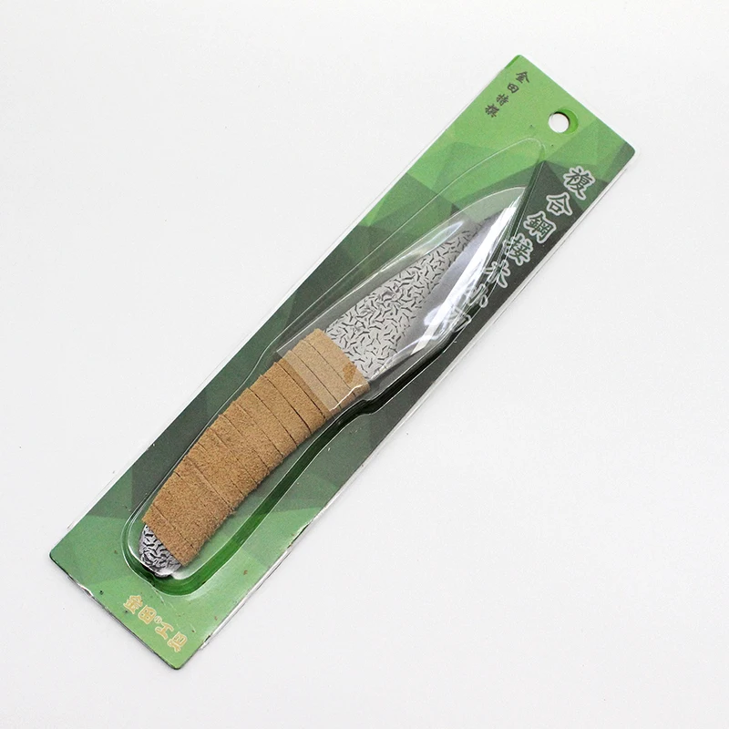 Grafting knife sharpener horizontal left-hand knife gardening bonsai trimming woodworking hand carving SK5 sharp durable