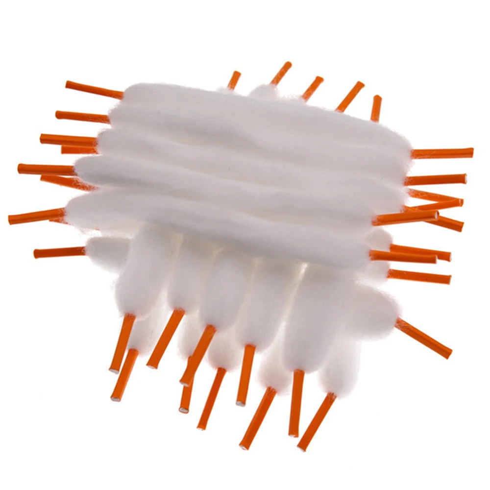 Vape Cotton-20 شريطًا/كيس ، مطبوع مسبقًا ، قطن دانتيل ، سهل الاستخدام لرذاذ Rda RDTA
