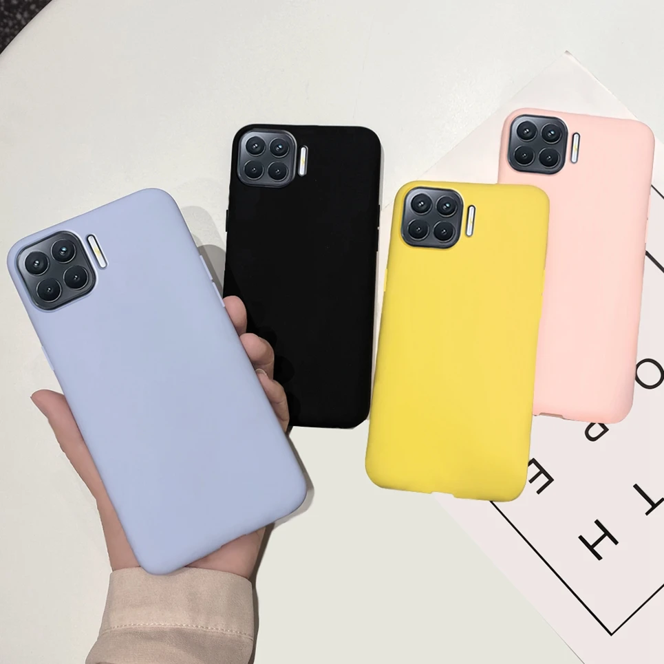 Soft Case For OPPO RENO 4 Lite 4SE 4F Cover Candy Silicone Cases For OPPO RENO 4 Lite CPH2125 Reno4 SE RENO4 F BUMPER Coque Case