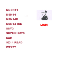 LISHI NSN11 NSN14 NSN14R for Nissan QIRUI SSY3 SUZUKI-2020 SX9 SZ14 WT47T  Auto Locksmith Tools
