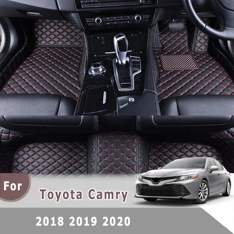 

Ковры с правым рулем для Toyota Camry 8 XV70 2020 2019 2018, автомобильные коврики, автозапчасти, аксессуары, кожаные чехлы, коврики, автомобили