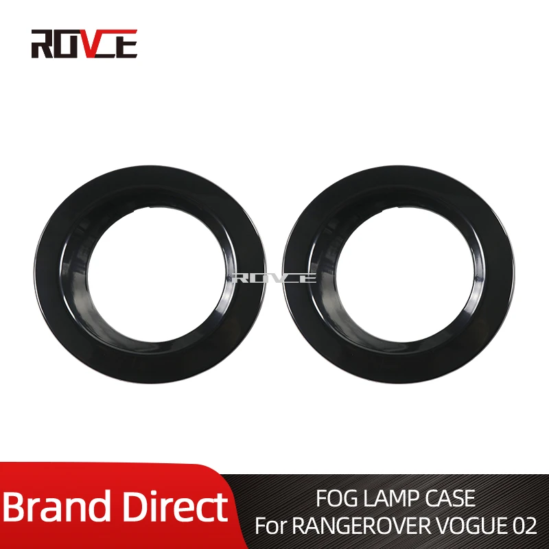 Car Front Fog Lights Lamp Frame Ring Cover Trim For Land Rover Range Rover Vogue 2002 2003 2004 2005 2006 2007 2008 2009 L322