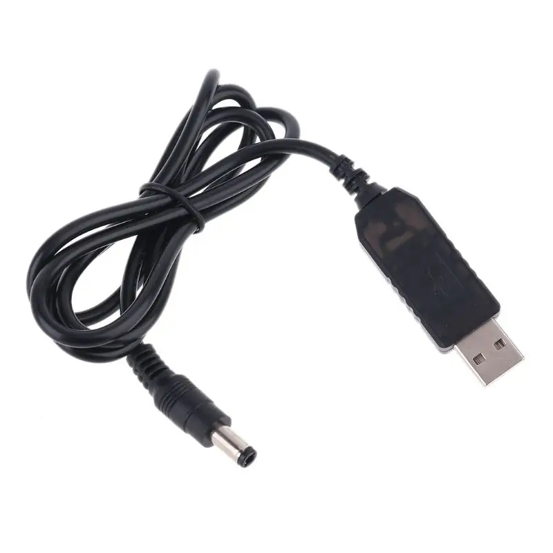 QC3.0 USB to 12V 1.5A 5.5x2.1mm Step Up Line Converter Cable for WiFi Router LED