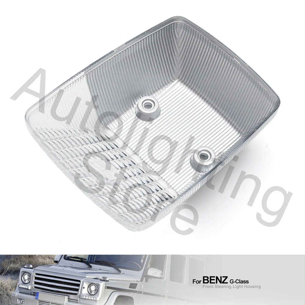 2X For Benz G-Class W460 W461 W463 Sprinter W901 W902 W903 1980-2018 Front Wing Corner Lamp Housing Turn Signal Lamp Cover