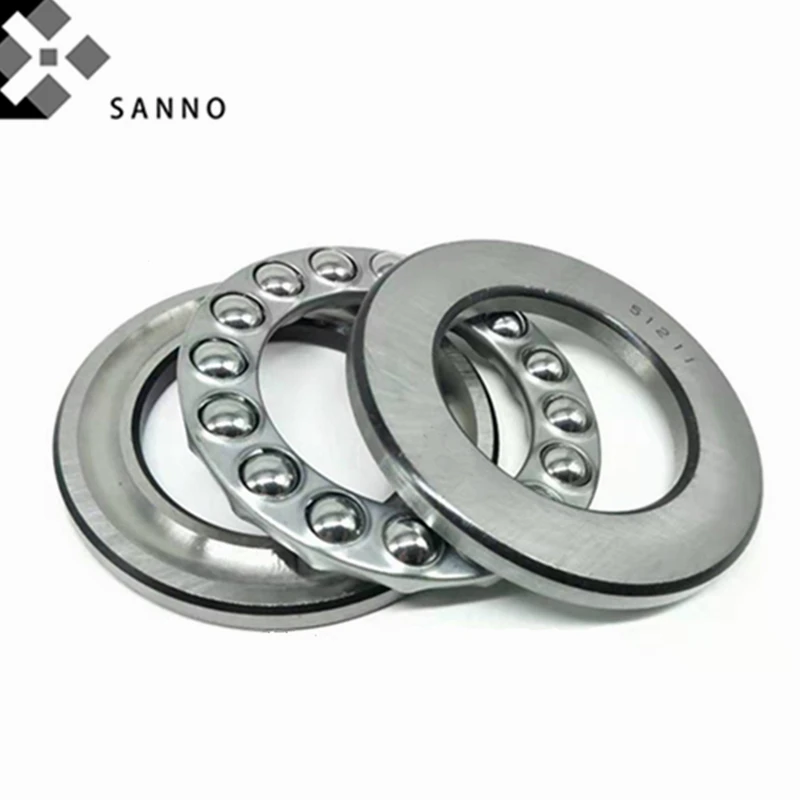 Thrust Bearings 51100 / 51101 / 51102 / 51103 / 51104 / 51105 / 51106 / 51107 / 51108 precision low noise plane axial bearing