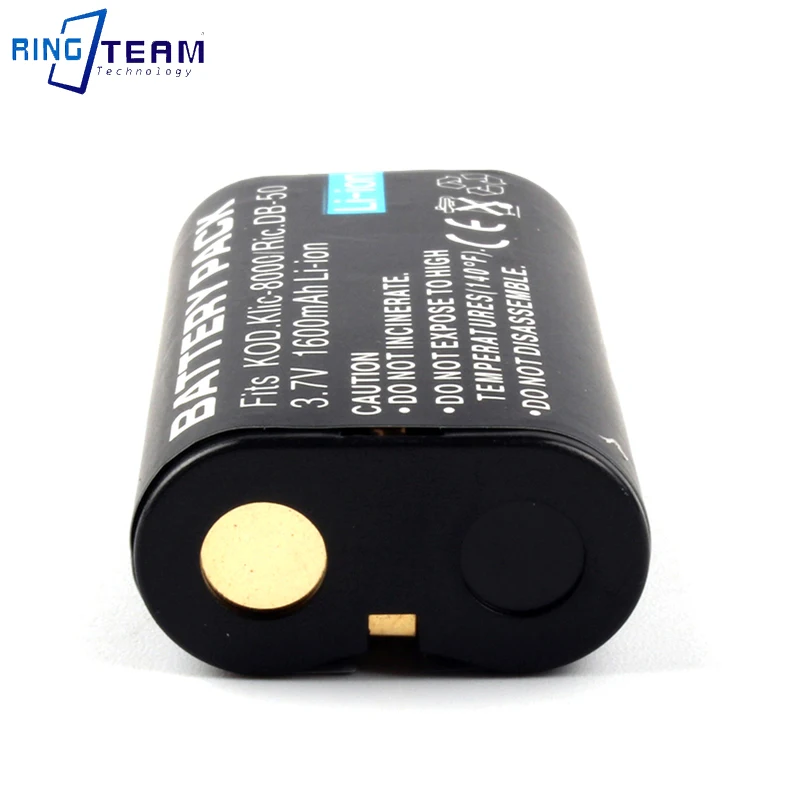 デジタルバッテリーKLIC-8000 KLIC8000 K8000リコーDB50コダックZx1 zxd Z612 Z712 Z812 Z1012 Z1015 Z1085 Z1485 Z8612 ZD8612