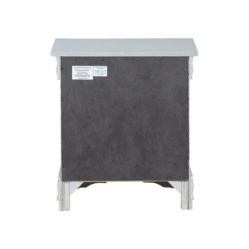 End Table Side Table  Nightstand in Platinum for Living Room/Bedroom