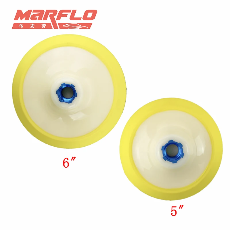 Marflo M5/8 Plate Backing Pad For  Polisher With Polishing Sponge Pad  5\