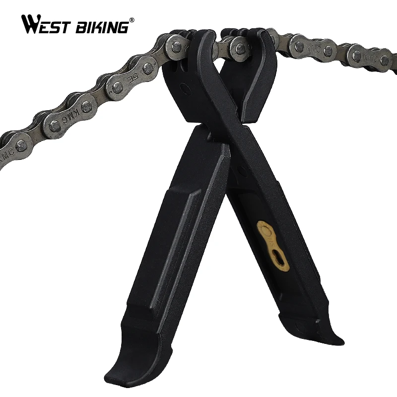 WEST BIKING Bicycle Tyre Lever Missing Link Lever Bike Chain Repair Removal Tool Bike Master Link Plier Cycling Repair Tools