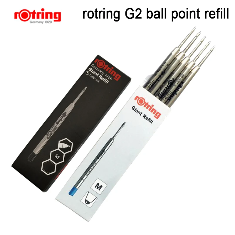 

Rotring G2 ballpoint pen refill blue/black ink (Matched Rapid Pro Ballpoint Pen) 5pcs/lot