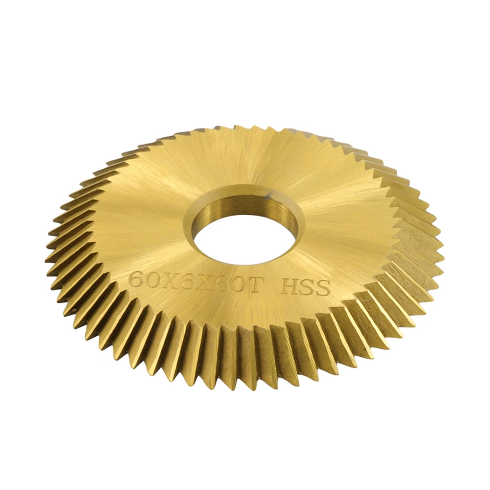 key cutting blade 60x6x16x60 t can hss coating machine cutter tool locksmith duplicate