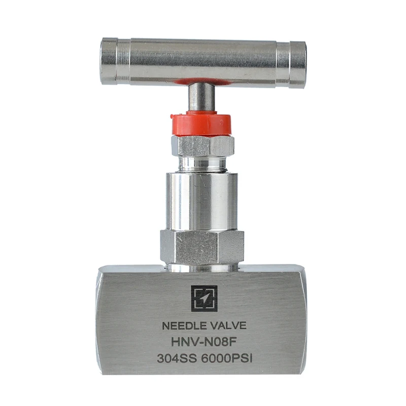 

1/4" 3/8" 1/2" High Pressure Needle Valve Stainless Steel NPT Female thread Needle Globe Valve High Temperature