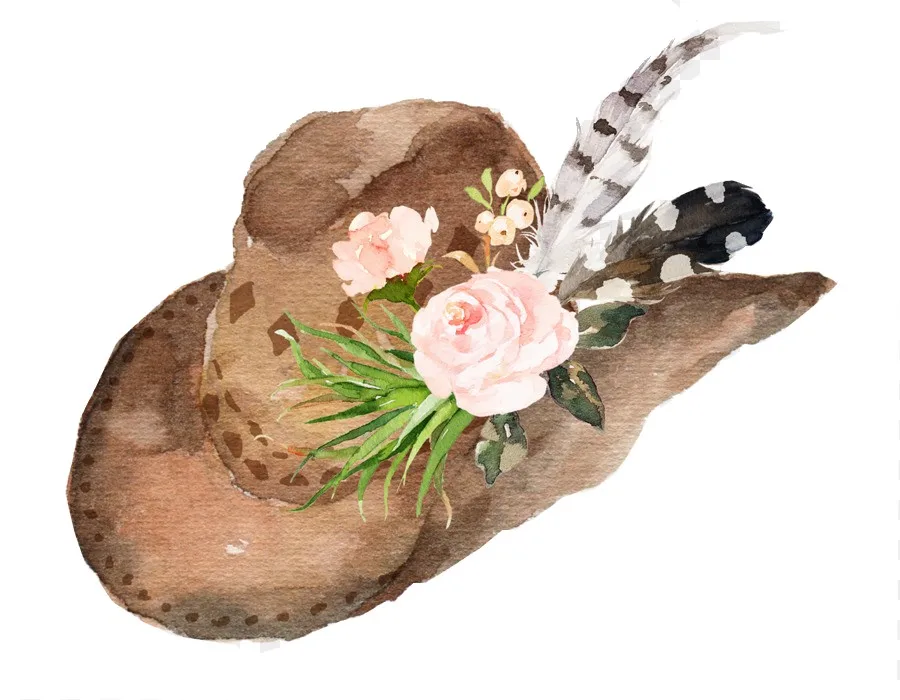 JMINE Div 5D Cowboyhat Flower Cowboy Full Diamond Painting cross stitch kits art High Quality Scenic 3D paint by diamonds