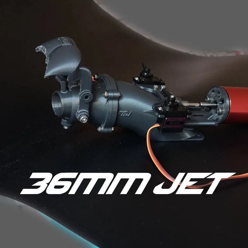 1PC 36mm RC Jet Engine Motor Drive Thruster 3D Printing Sprayer Propeller Water Pump Injector for Boat Parts