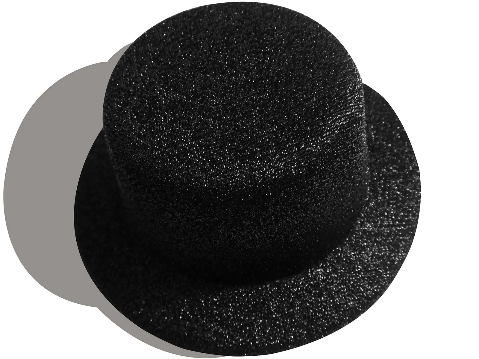 Glitter Mini Top Hats Hen Party Dance Kids Fascinator Hats Base Children Cocktail Hair Clip Headpiece EVA Craft Hat Base