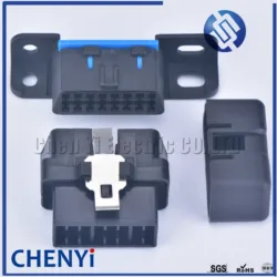 OBD 16 pin obd2 Connector OBD2 male Female Connector OBD 2 Wire Sockets obd Adapter Diagnostic Tool ODB MG610761-5 For car