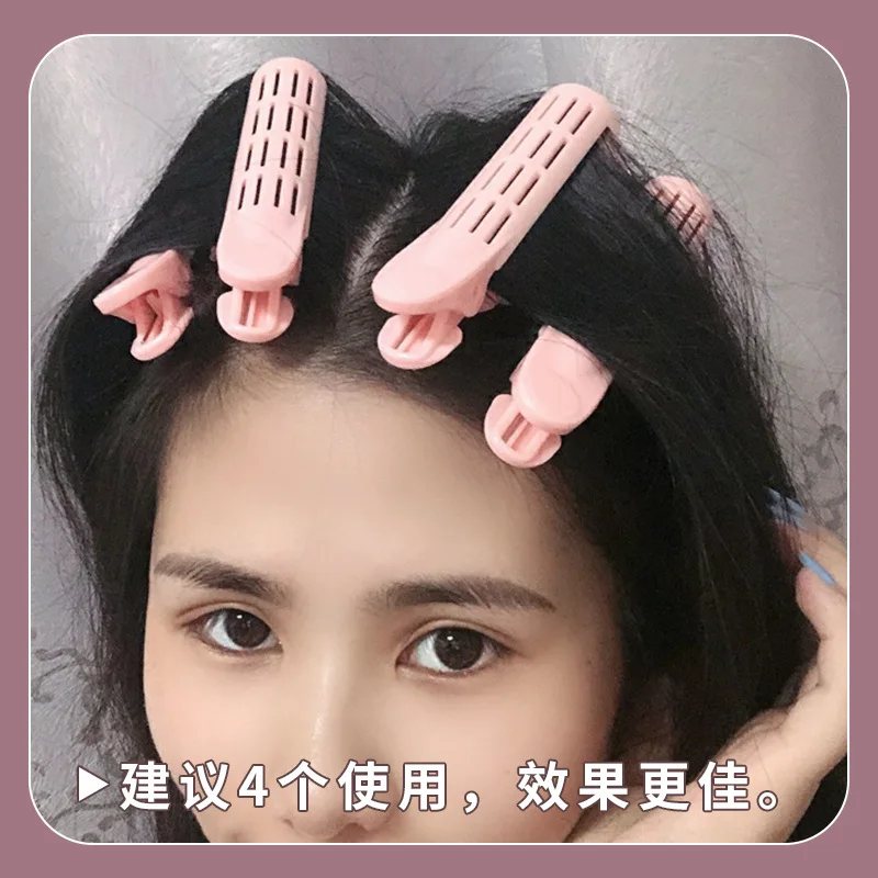 

3Pcs Hair Root Volume Clip Natural Fluffy Hair Clip Sleeping No Heat Plastic Hair Curler Hair Styling Diy Tool dropshipping