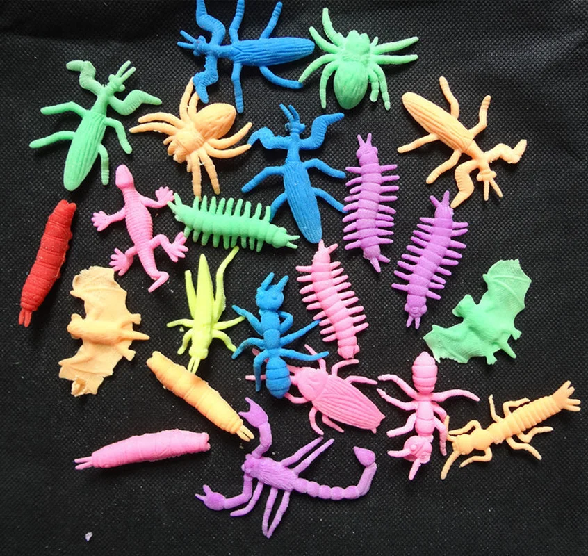 50pcs Growing In Water Bulk Fish Jungle Animal Sea Creature Dinosaurs Butterfly Expansion Swelling Toy Kids Gift Party Festival