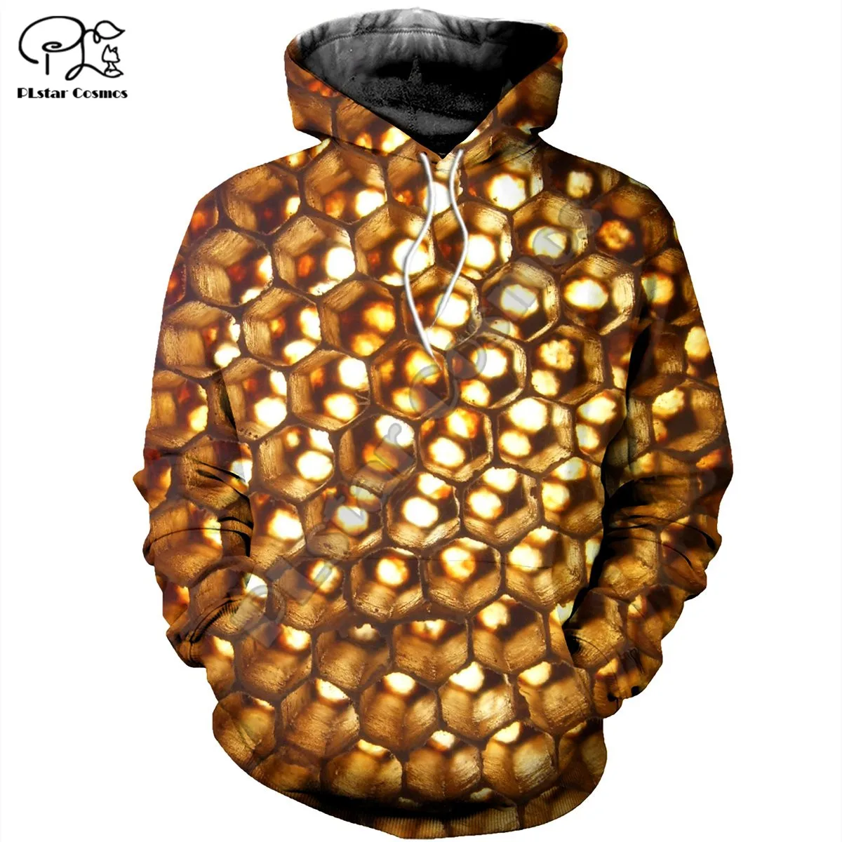 

PLstar Cosmos Funny Animal Honey Bee 3D Print New Fashion Hoodies Sweatshirts Zip Hooded For Men/Women Casual Streetwear B09