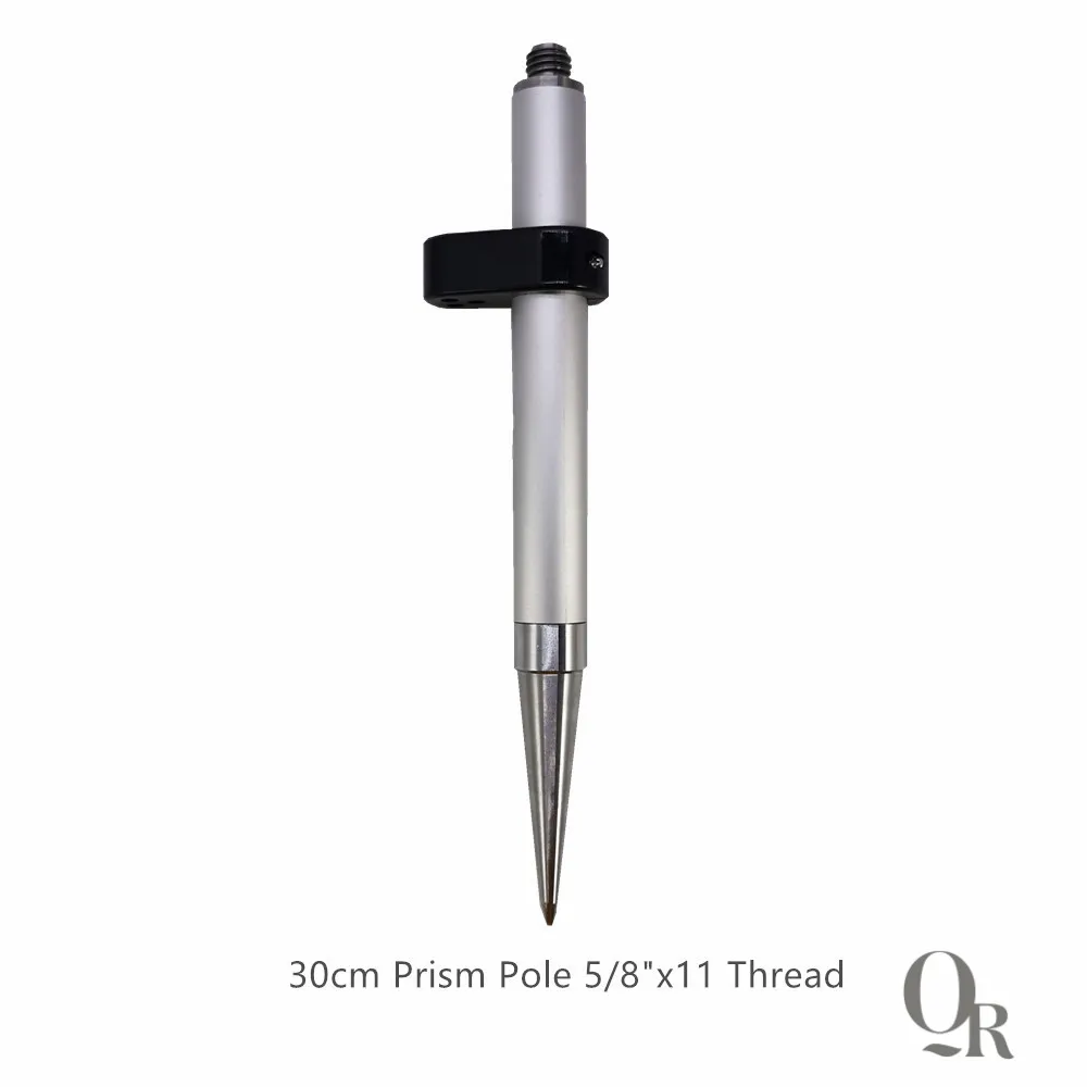 

30cm Mini Prism Pole Compatible Prism Total Station 5/8"X11 Thread Surveying Instrument