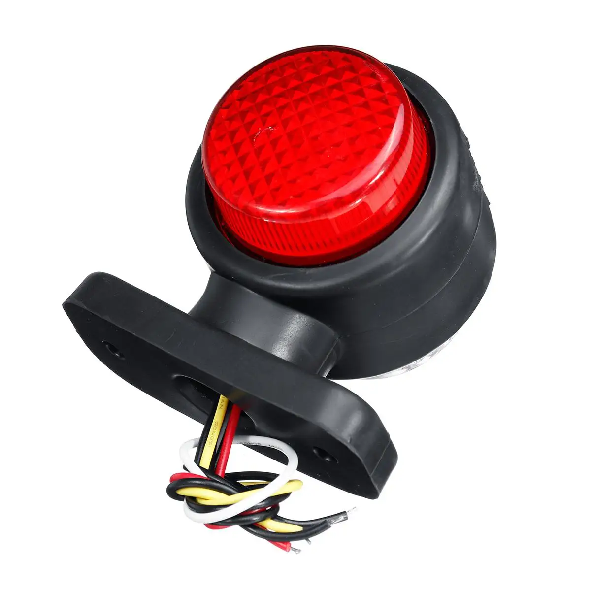 2/4/8x 12V 24V Truck LED Dual Side Marker Light Integrated Double Indicator Lamps Driving Light For Trailer Lorry RV Bus Caravan