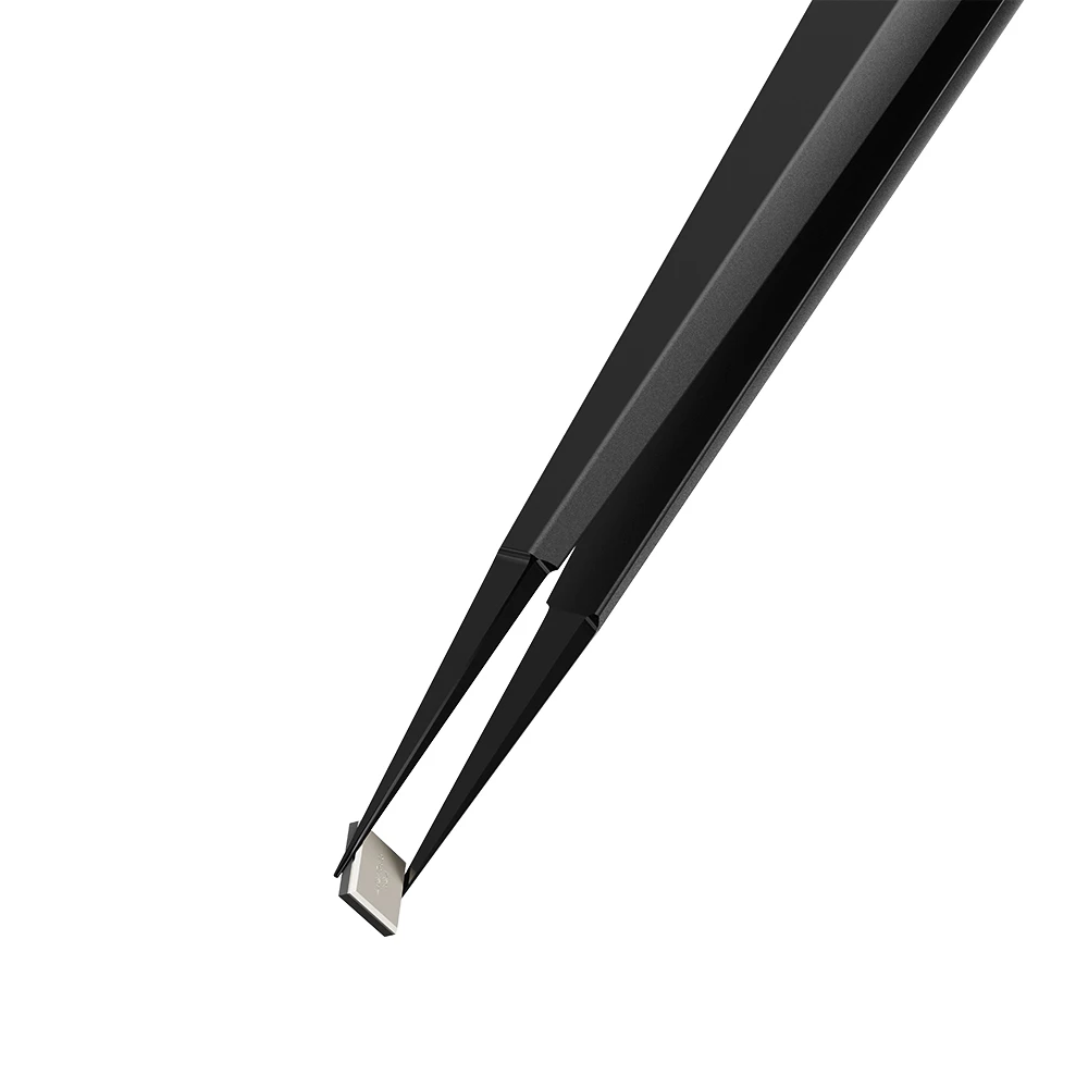 Qianli iNeezy-Pinzas de Gringding manuales pulidas a mano, pinzas no magnéticas de acero inoxidable para reparación de teléfonos