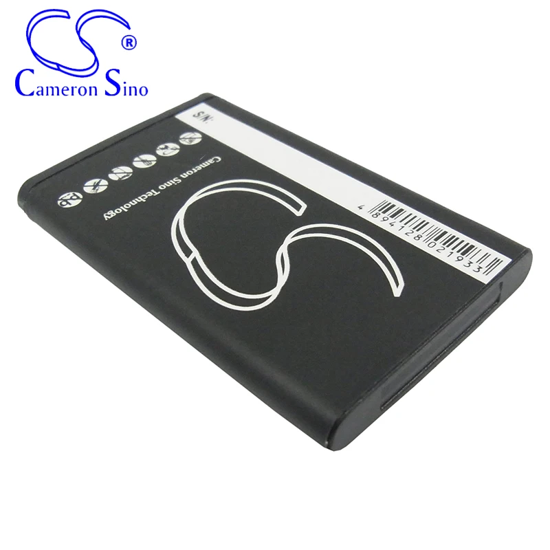 CameronSino แบตเตอรี่สำหรับ Xplova G3 GPS Navigator แบตเตอรี่1100MAh/4.07Wh 3.70V Li-Ion สีดำ