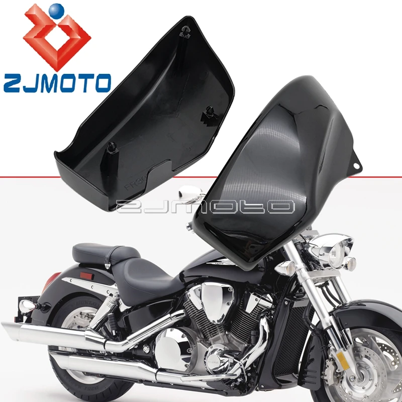 For Honda 2002-2008 VTX1800 VTX 1800 R/S/N/F & T/Tourer Models Motorbike Black Battery Side Cover ABS Plastic Fairing