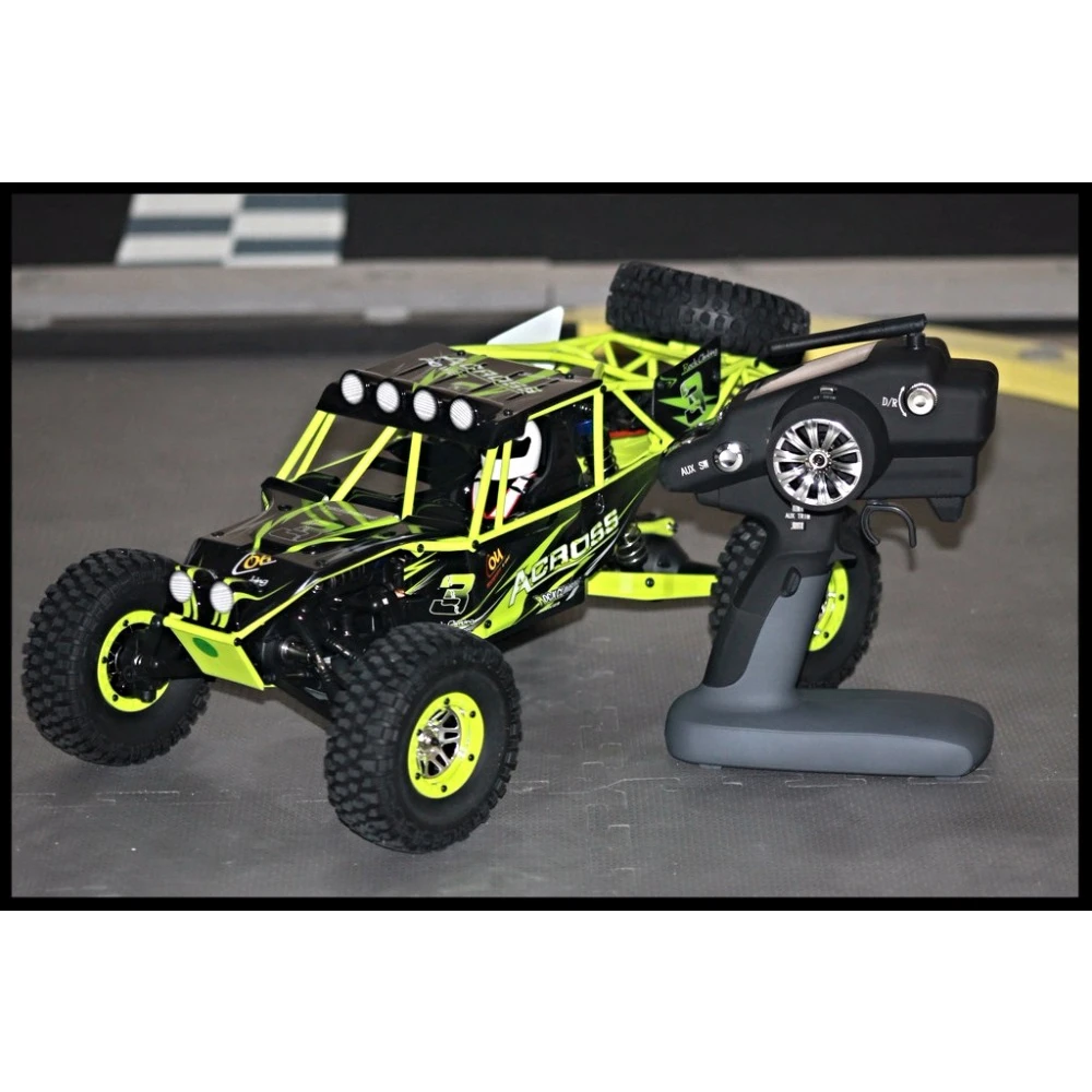 Children\'s Toy Hot WLtoys 10428 RC Car 45CM 2.4G 1:10 Scale Double Speed Remote Radio Control Electric Wild Track Warrior