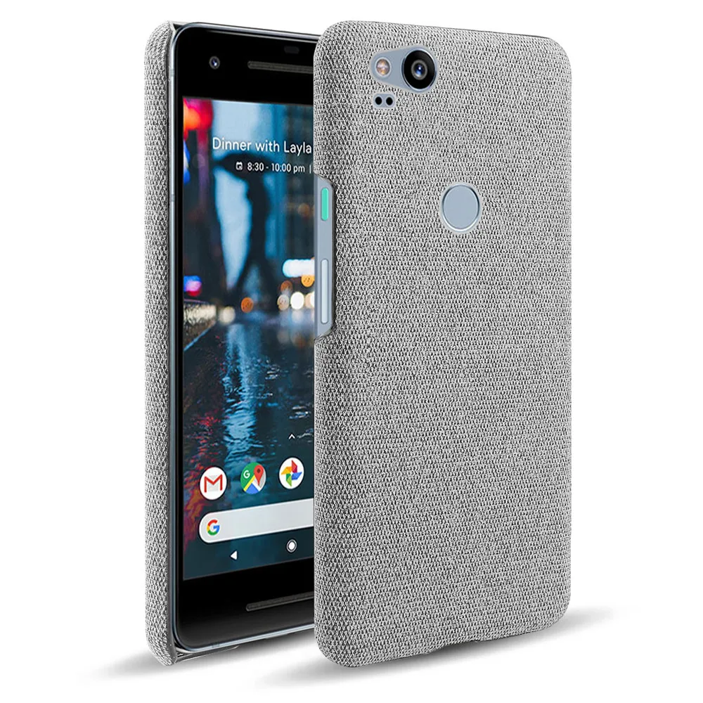 For Google Pixel 2 / 2XL CASE Luxury  Cloth Fabric Back Case Cover For Google Pixel 2 XL Cover Coque Funda Bumper Capa