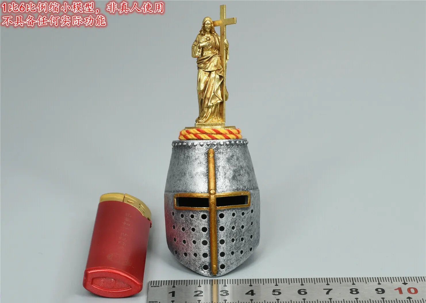 

1/6th FP004 Legion Knight Alloy Little Person Helmet Model for 12"