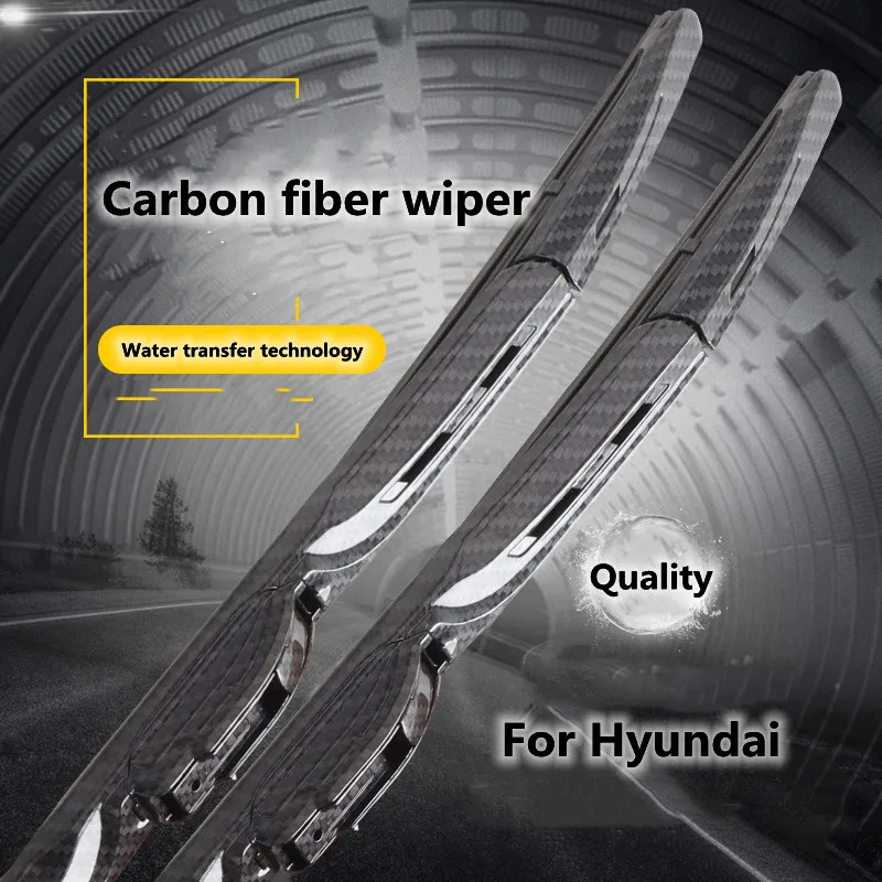 

Suitable for Modified carbon fiber wiper exterior accessories for Hyundai Genesis Coupe Phase One veloster