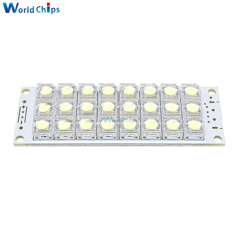 DC 5V 24-LED Super Bright White Piranha LED board Night LED Lights Lamp