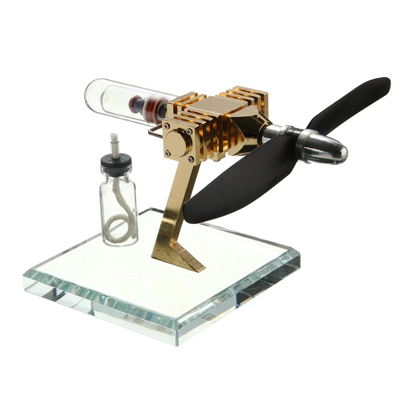 Innovative Stirling Engine Model Assembly Version Aviation Model Engine Educational Toy