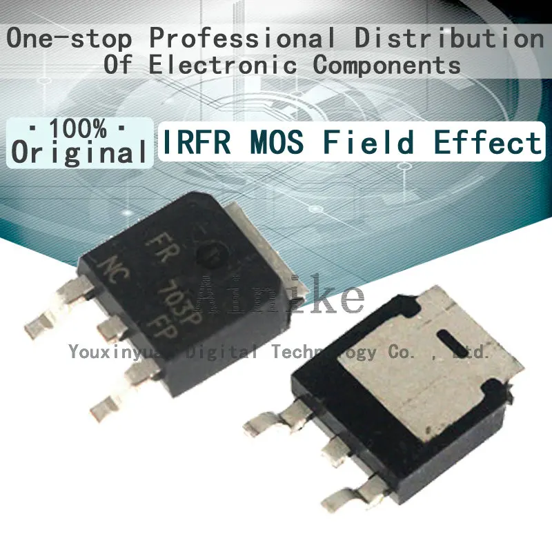 

10/Pcs New Original IRFR4104 FR4104 TO252 40V 42A TO-252 N channel MOS field effect tube Straight into the triode