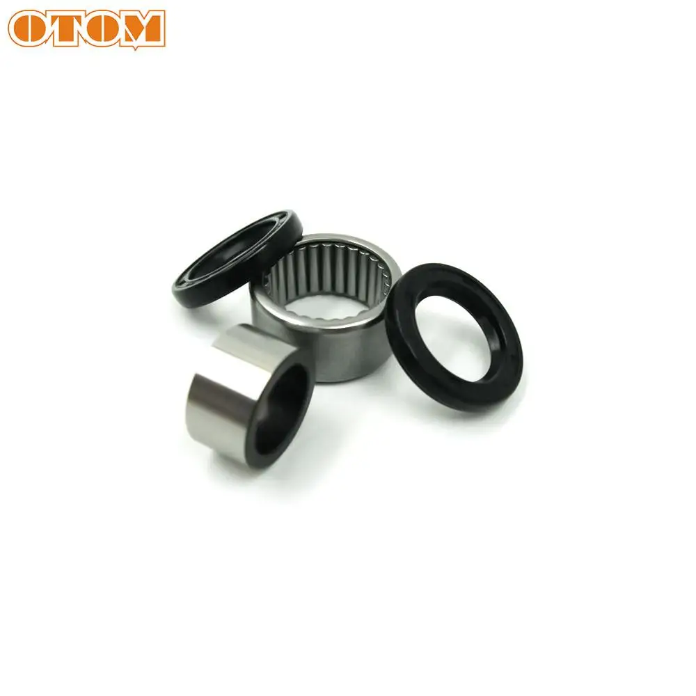 OTOM Needle Roller Bearing Sleeve Oil Seal Pit Dirt Bike Rear Shock Absorber Lower Maintenance Kit For HONDA CRF CRF250R CRF450R