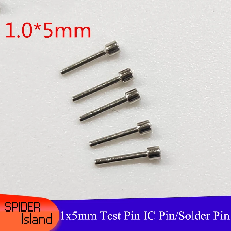 

1000pcs /lot PCB Pin 1.0 * 5mm Circuit Board Solder Pin Copper Pin 1x5mm Test Pin IC Pin Tool
